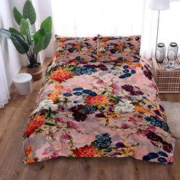 Bedding sets Exotic Garden Set King Queen Twin Single Size Duvet Cover Cases Bed with case No Sheet for Girls H240521 9D2R