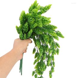 Decorative Flowers Artificial Flower Beer Vine Garland Fake Plant Hanging Man Greenery Home Indoor Outdoor Front Porch Decor