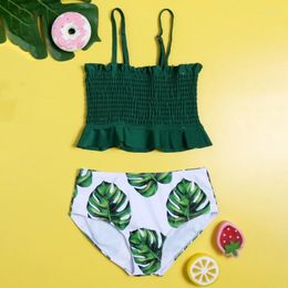 Clothing Sets Summer Girls Children Suits Cute Kids Swimsuit Baby Swimwear Toddler Beach Wear Infant Bathing