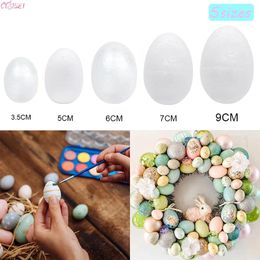 Party Decoration 20pcs Easter Eggs DIY Painting Styrofoam Foam Home Wreath Favours Supplies Kids Gifts