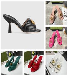 2022 Nuovo stile Stile Slifors Designer Sandals Ladies Fashion Classic High Heels4703269