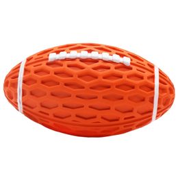 Dog Interactive Toys, Rugby Toys For Dogs, Pet Teeth Cleaning, Durable Sounding Toy, Ball-Shaped Toys