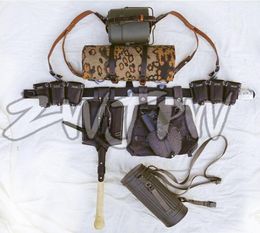 Outdoor Hats GERMAN EQUIPMENT 98K POUCH BAG FIELD GEAR PACKAGE COMBINATION4809061