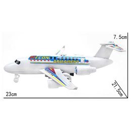 Aircraft Modle Childrens simulation Aeroplane toy large drawstring Aeroplane model Aeroplane boys birthday gift toy childrens puzzle toy S5452138