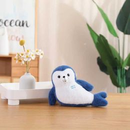 Plush Dolls Cute Soft Sea Lion Doll Sleeping Pillow Cartoon Marine Animals Seal Plush Stuffed Toy Kids Girls Lovely Birthday Gift Decoration H240521 J0YM