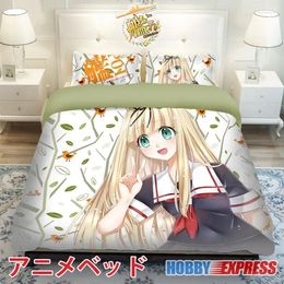 Bedding Sets Hobby Express Yuudachi Poi - Kantai Collection Japanese Bed Blanket Or Duvet Cover With Pillow Covers ADP-CP150009