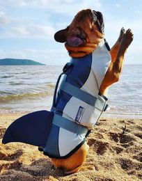 Summer Pet Dog Life Jacket Clothes Style Flotation Vest Small Medium Large Dogs Safety Swimming Suit Preserver 2010306798157