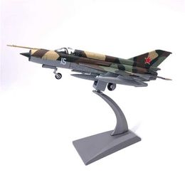 Aircraft Modle JASON TUTU 1/72 Scale former Soviet Air Force fighter MiG-21 Aircraft Fighter Diecast Metal Plane Model Drop shipping Y240522