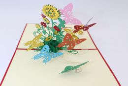 3D Handmade Folding New Year Greeting Cards Birthday Christmas Party Postcard For Valentine's Day5739789