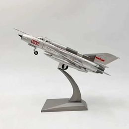 Aircraft Modle 1/72 Scale Soviet Union Russia Airforce MIG21 MIG-21 China ver J 7 Fighter Air Force Diecast Aircraft Plane Model Alloy Toy Y240522