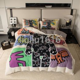 Bedding sets Designer bedding sets Four seasons cotton four-piece student dormitory three-piece thickened pure pro-skin quilt cover Contact us for more pictures