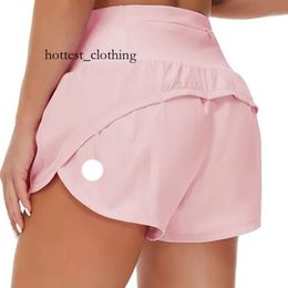 Lululemo Speed U Up High Rise Lined Short Waist Sports Shorts Women S Set Quick Drying Loose Running Clothes Back Zipper Pocket 6355