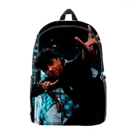 Backpack Hip Hop Funny Creative Inoxtag School Bags Boys Girls Mini Travel 3D Print Oxford Waterproof Notebook Shoulder Backpacks