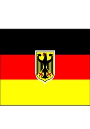 90150cm German State Ensign Flag Vivid Color and UV Fade Resistant 100 Polyester Germany Eagle Banner with Brass Grommets3907937