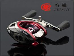 Bait Casting Reel 101BB Saltwater High Speed Low Profile Gear Reels Boat Trolling Baitcasting Fishing Reel Fresh Water Left Right9672888