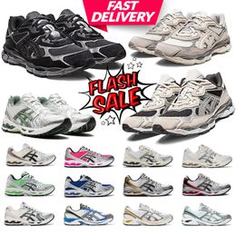 2024 Designer Gel Kayano White NYC Graphite Grey Running Shoes Trainers for Man Women Outdoor shoe Mesh surface breathable thick bottom sneakers