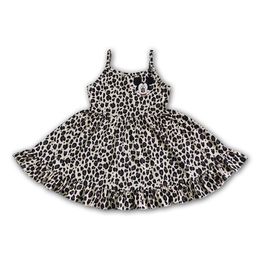 Mode Sommer Leopard Castle Mouse Girls Kleid