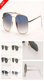 Fashion Mens Sunglasses womens Design Sun Glasses Woman Eyeware Double Bridge UV Protection Glass Lenses Des Lunettes De Soleil wi1500414