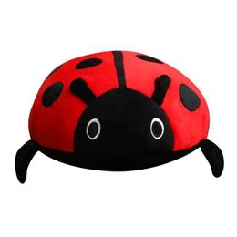 Plush Dolls 1pc 40cm/60cm Simulation Beetle Plush Toy Soft Stuffed Cartoon Insect Beatle Doll Nap Pillow Sofa Decoration Kids Birthday Gifts H240521