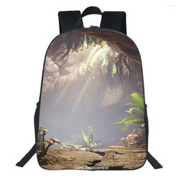 Backpack It Take Two Boy Girl Bag Teenager Bookbag Students School Bags Game Cosplay Casual Daypacks Kid Small Rucksack