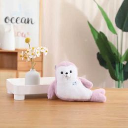 Plush Dolls Cute Soft Sea Lion Doll Sleeping Pillow Cartoon Marine Animals Seal Plush Stuffed Toy Kids Girls Lovely Birthday Gift Decoration H240521 1VT0