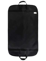 Black Suit Cover 60 100cm NonWoven Zipper Bag Clothing Dust 1 Piece 240514