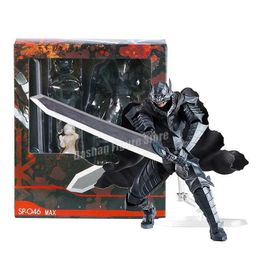 Action Toy Figures 16cm Figma SP-046 Guts Action Figure PVC Movable Collectible Doll Anime Guts Armour of Guts Figures Model Toys for Childs Gifts T240521