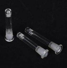 Glass Downstem Pipe Flush Top Female Stem Reducer Adapter Lo Pro Diffused Glass Down Stem Diffuser for Water Bongs Dab Rigs ZZ