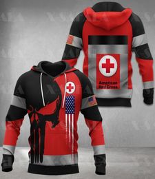 Men's Hoodies & Sweatshirts Aman/ Australia/ RED CROSS 3D Print Hoodie Spring Autumn Man Women Harajuku Outwear Hooded Pullover Tr5673491