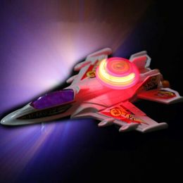 Aircraft Modle Aircraft cable model LED luminous flash simulation micro airplane childrens toys parents and children outdoor interactive g