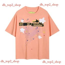 Spider Shirt T Shirts Poloshirt Shirt Womens T-shirt Fashion Street Clothing Web Pattern Summer Sports Wear Designer Top 5314