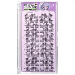 False Eyelashes DIY Clusters Eyelash Extensions 12 Cluster Lashes Segmented Wispy Manga For Girls Women Makeup Use