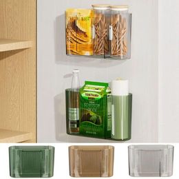 Storage Boxes Plastic Cosmetic Box Wall-mounted Large Capacity Sundries Space Saving Tissue Shelf Bathroom