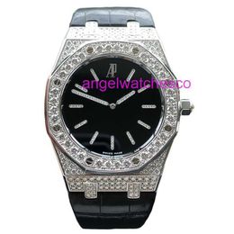 AAA AiaPiu Designer Unisex Luxury Mechanics Wristwatch High Edition Watches New 18k Platinum Diamond Automatic Mechanical Watch for Women 15154BC