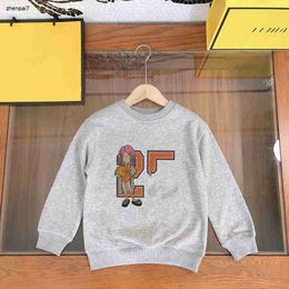 Top kids hoodie Autumn Cartoon logo printing baby sweater Size 100-160 Long Sleeve comfort boy girl pullover Nov25