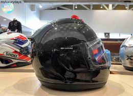 ドット承認済みアライオートバイヘルメットユニセックス最高品質日本語rx7xカーボンファイバーヘルメットオートバイ保護具