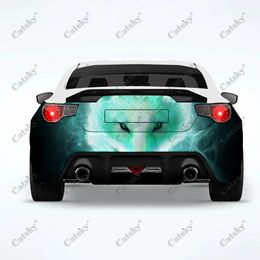 Galaxy Wolf animal Car stickers truck rear tail modification painting suitable for truck pain packaging accessories decals 240517