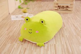 Plush Dolls Hot Soft Animal Cartoon Pillow Cushion Cute Fat Dog Cat Penguin Pig Plush Toy Filling Cute Childrens Birthday Gift H240521 PGO8