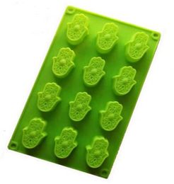 12 owl Flower chocolate Cake Mould Flexible Silicone Soap Mould For Handmade Soap Candle Candy bakeware baking moulds kitchen tools 2417621