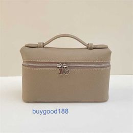 Lare Bag Lunch Box Bag Women genuine leather lunch box bag gigi same style piana TOGO top layer cowhide handbag shoulder bag for women