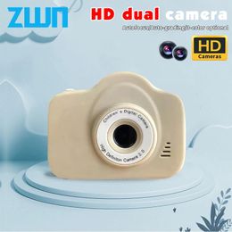 Kids Mini Digital Camera Toys 1080P HD Dual Video 2 Inch Color Display SLR Children Birthday Gift Toy 240516