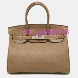 Aa Biriddkkin Delicate Luxury Womens Social Designer Totes Bag Shoulder Bag Togo Leather Finish 30 Bag Fashion Womens Bag