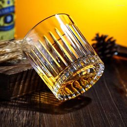 Wine Glasses 290ml/335ml Glass Drinkware Foreign Crystal For Bar Home Ware Wholesale Cups European Style Whiskey Cup