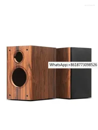 Table Cloth Deyimei 6.5-inch Huiwei Bookshelf Speaker Empty Box Body DIY Two Frequency Passive Sound Wooden Shell F6