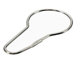 Stainless steel Chrome Plated Shower Curtains Bath Bathroom Curtain Rings Clip Easy Glide Hooks RH26436692288