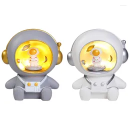 Table Lamps Astronaut Creative Night Light Vinyl Accessories Home Decor Piggy Bank For Children Baby Gift