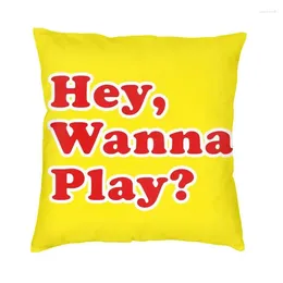 Pillow Hey Wanna Play Good Guys Cover 40x40cm Home Decor 3D Printing Child's Chucky Throw For Car Double Side