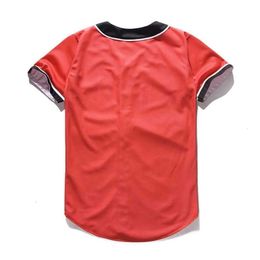 Baseball Jersey Men Stripe Short Sleeve Street Shirts Black White Sport Shirt UAT2002 629d0