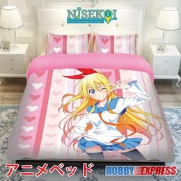 Bedding Sets Hobby Express Chitoge - Nisekoi Japanese Bed Blanket Or Duvet Cover With Pillow Covers ADP-CP150016