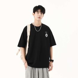 Designer's seasonal new American hot selling summer T-shirt for men's daily casual letter printed pure cotton top PM20